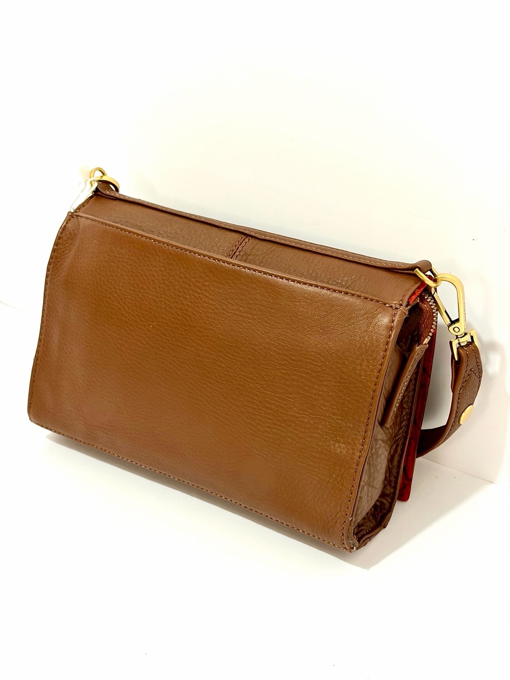 Hammitt Montana Small Clutch In Monarch Velvet With Antique Gold Hardware NWT - Picture 14 of 16